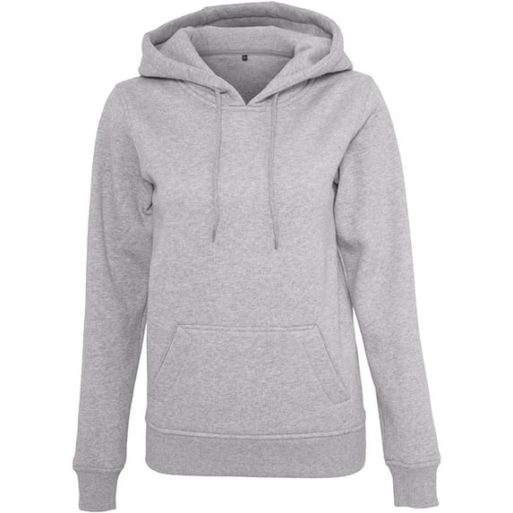 Build Your Brand Womens Heavy Pullover Hoodie