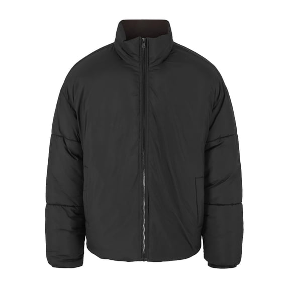 Build Your Brand Womens Loose Puffer Jacket