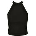 thumbnail image 1 of Build Your Brand Womens Turtle Neck Short Tank Top, 1 of 2