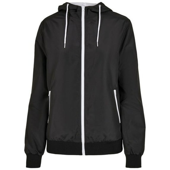 Build Your Brand Womens Windrunner Recycled Jacket