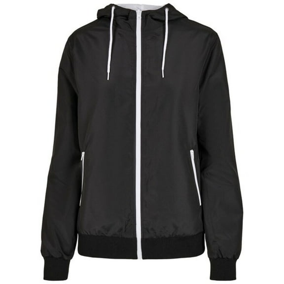 Build Your Brand Womens Windrunner Recycled Jacket
