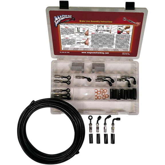 Build Your Own Brake Line Basic Builder Kit - Black
