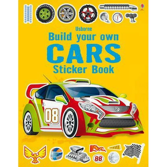 Build Your Own Car Sticker Book