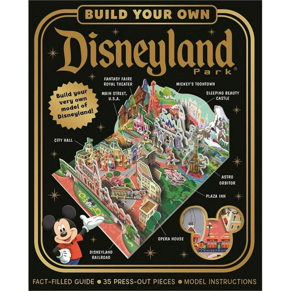 Build Your Own Disneyland Park : Press-Out 3D Model (Other)