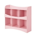 thumbnail image 1 of BYO Kids Toy Storage & Bookcase, Pink, 1 of 6