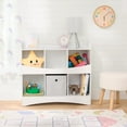 thumbnail image 1 of BYO Kids Toy Storage & Bookcase, White, 1 of 6