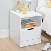 BYO Kids Nightstand with Drawer, White