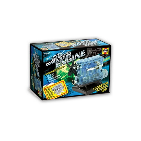 Build-Your-Own Internal Combustion Engine Model Kit, Moving Parts & So