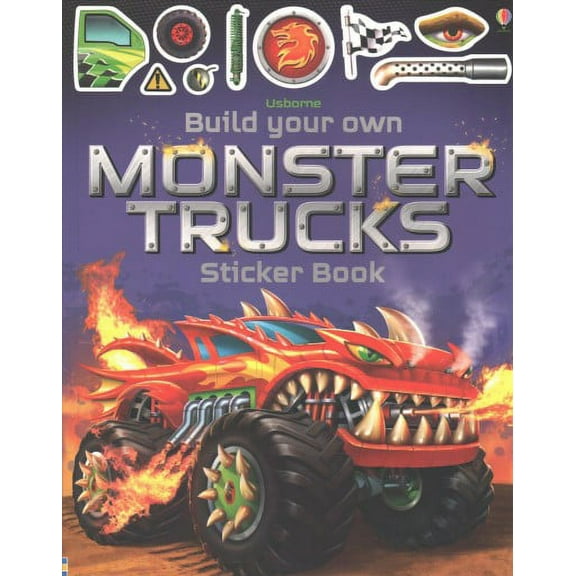 Build Your Own Monster Trucks Sticker Book