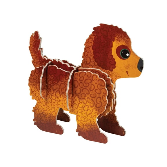 Build Your Own Puppy - Comes with Accessories and Trinket Chest! - Eco Friendly Cardboard Craft