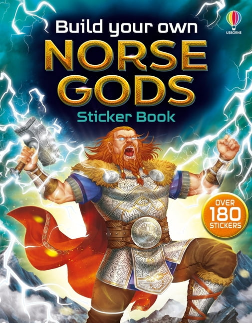 Build Your Own Sticker Book Build Your Own Norse Gods, Book 22, (Paperback)