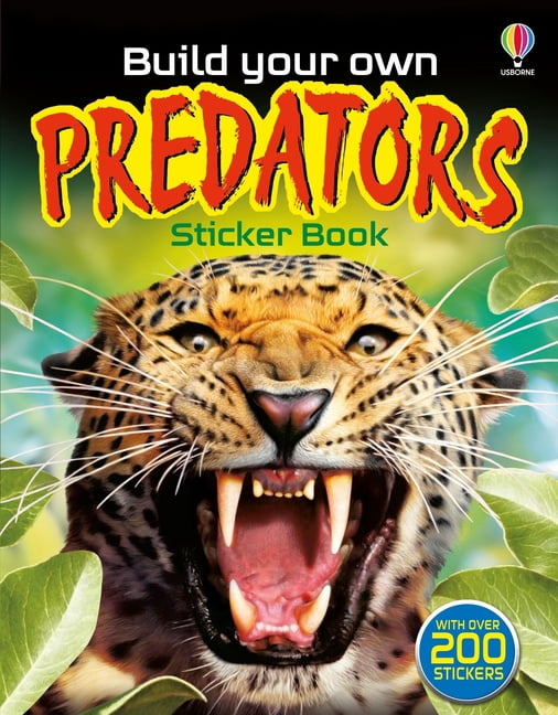 Build Your Own Sticker Book Build Your Own Predators, Book 23, (Paperback)