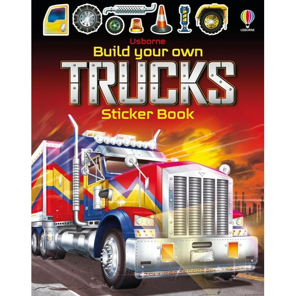 Build Your Own Sticker Book: Build Your Own Truck Sticker Book (Paperback)
