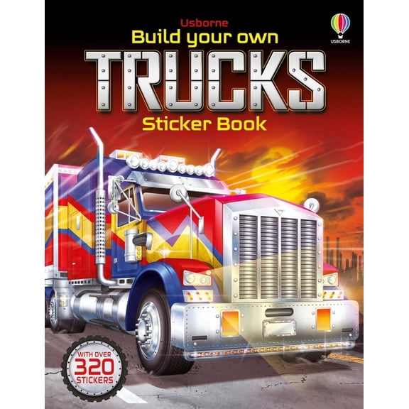 Build Your Own Sticker Book: Build Your Own Truck Sticker Book (Paperback)