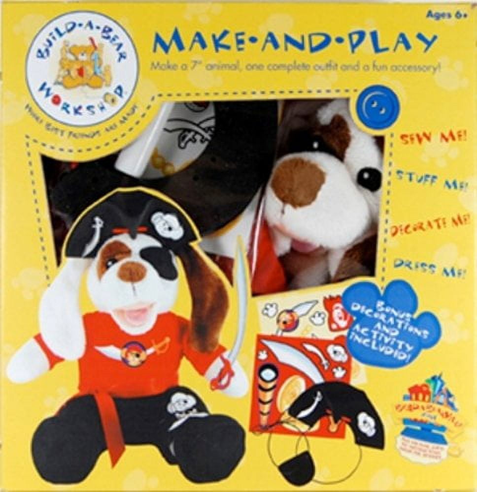 Build a Bear Make and Play PIRATE PUPPY