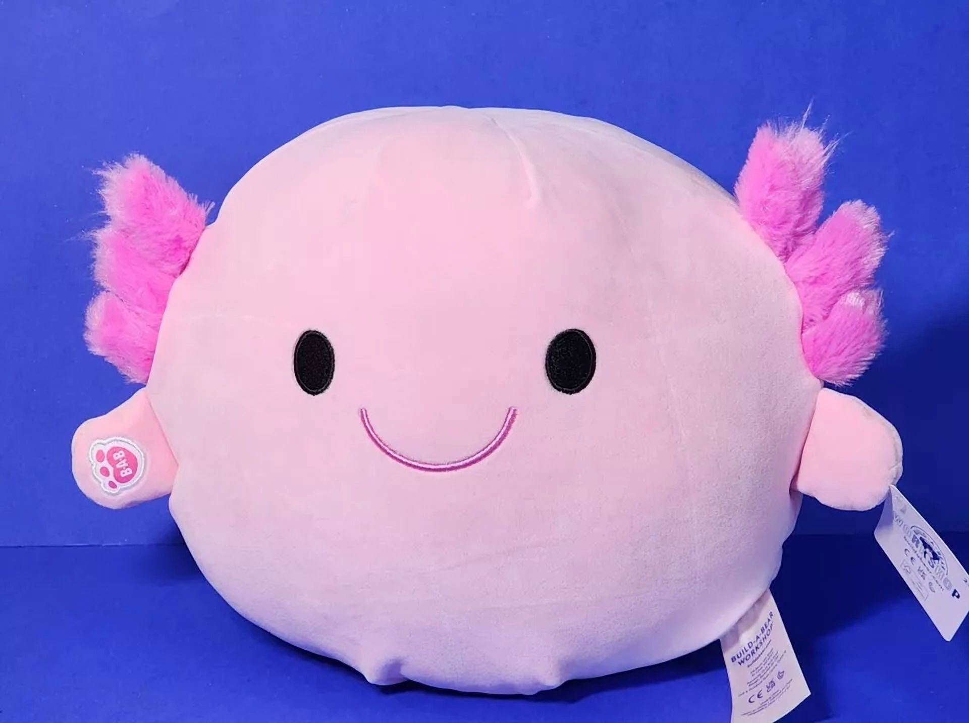 Build-a-Bear Skoosherz Pink Axolotl 11