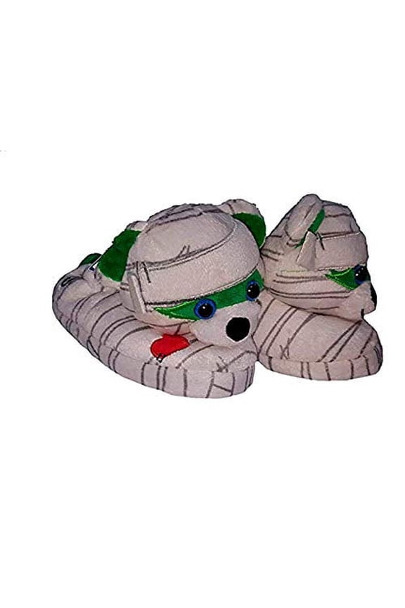 Build a Bear Slippers Mummy Cats - Halloween, Small 10/11