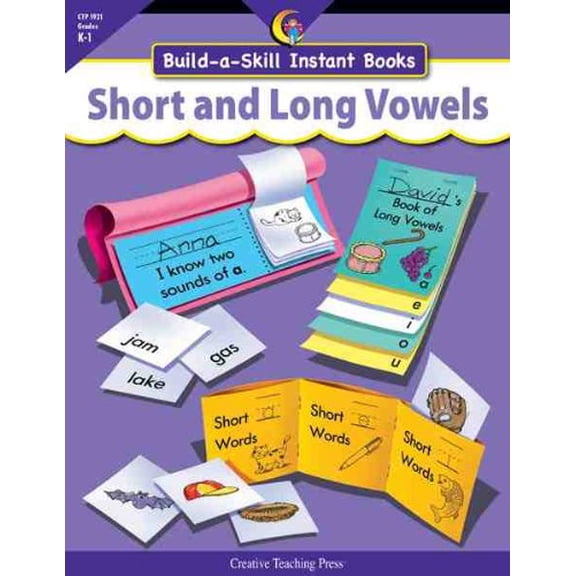 Pre-Owned Build-a-Skill Instant Books Short and Long Vowels (Paperback) 9781591984122