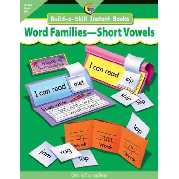 Pre-Owned Build-a-Skill Instant Books Word Families-Short Vowels (Other) 9781591984085