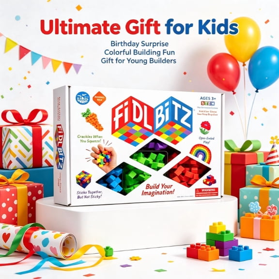 Build and Create Sticky Building Blocks,Creative Motor Skills Toy Construction Toy Adhesive Building Blocks without Adhesive Fingers and Residue