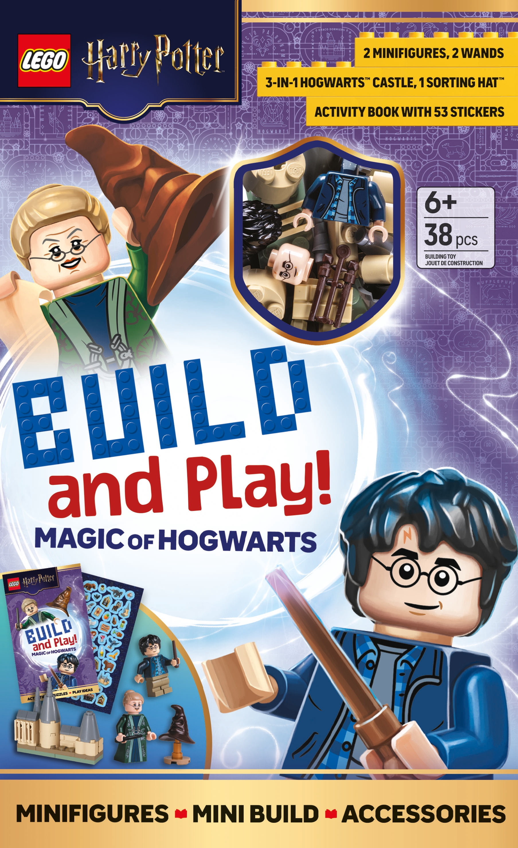 Build and Play Box: LEGO Harry Potter: Magic of Hogwarts (Paperback)