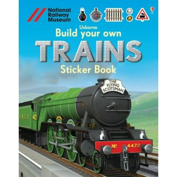 Pre-Owned Build Your Own Trains Sticker Book 9781409581321
