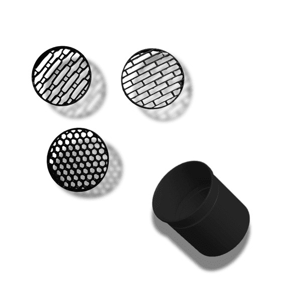 BuildInk Headlight Cold Air Intake Ring with Grille  Compatible with Dodge Challenger 20152021  3D Printed Automotive Accessory