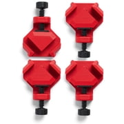 BuildSomething Quick Corner Clamps - Adjustable 90-Degree Clamps for Woodworking, Cabinet & Frame Assembly - Strong Hand Tools for Home Improvement & DIY - 4 Pack