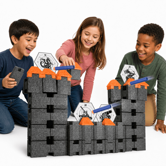 Buildable & Destroyable Target Game Practice Accessories