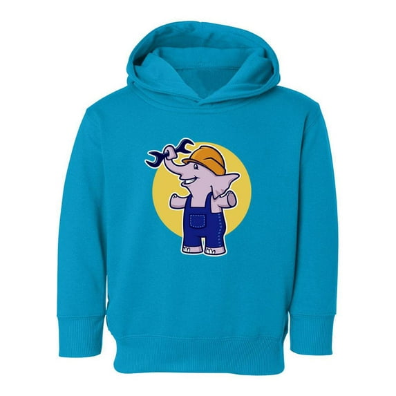 Builder Elephant Hoodie Toddler -Image by Shutterstock, 2 Toddler