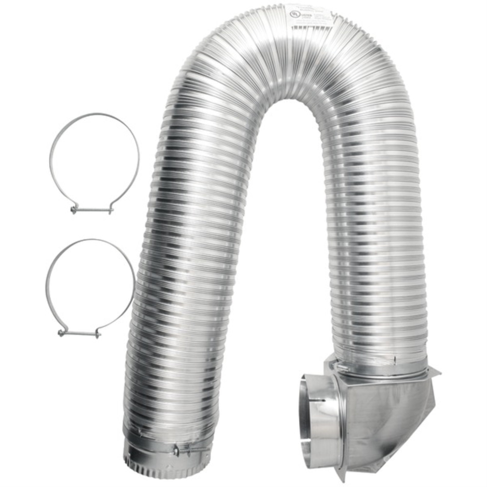 Builder's Best® 111718 4" X 8ft Ul Transition-duct Single-elbow Kit