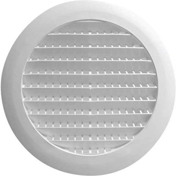 Builder's Best Round Faucet Freeze Vent - Plastic, White, 6