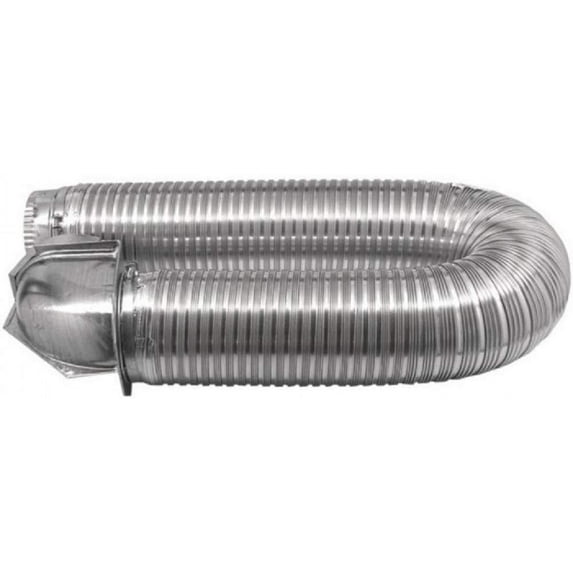 Builder's Best 111926 Transition Duct Close Loop Kit, Silver — Residential Use, Standard Application