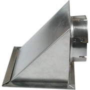 Builders Best CECOMINOD035211 Aluminum Dryer Eave Vent, 4"