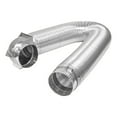 thumbnail image 1 of Builder's Best SAF-T Metal Single Elbow Dryer Vent Duct Kit, 4" Diameter, 8-Feet, 1 of 12