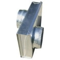 thumbnail image 1 of Builders Best 010175 Dryer Vent Periscope - Adjustable 0-5" - Metal Duct Extension for Tight Spaces - Baffle Airflow - Rigid Construction, 1 of 4