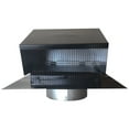 thumbnail image 1 of Builders Best 012633 Black Metal Roof Vent Cap, 6" Collar, 1 of 6
