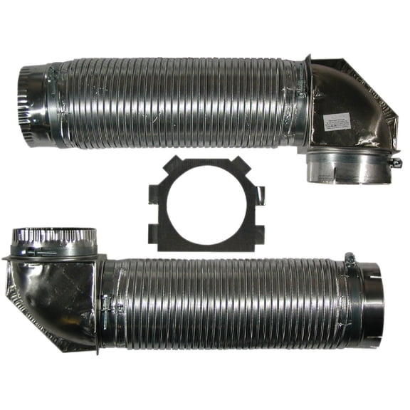 Builders Best Flexible Aluminum Dryer Hose Kit (5-Piece) 110171