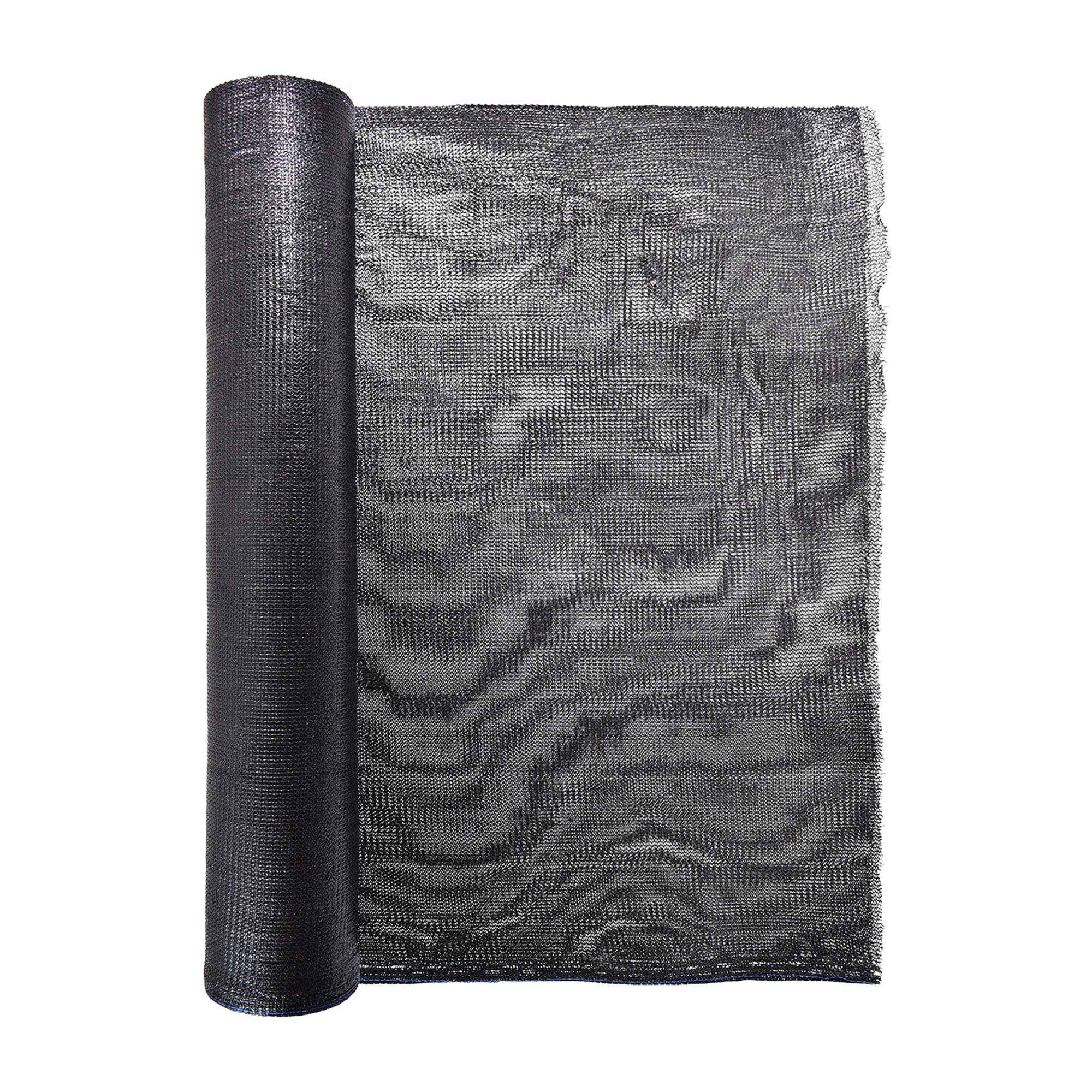 Black Heavy-Duty Privacy Screen Fabric 6ft x 50ft by Screenguard