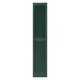 thumbnail image 1 of Builders Edge 12W in. Louvered Vinyl Shutter Pair, 1 of 2