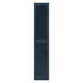 thumbnail image 1 of Builders Edge 12W in. Louvered Vinyl Shutter Pair, 1 of 2