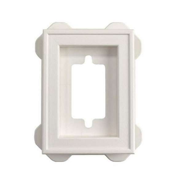 Builders Edge 130030002117 6.3 x 8 in. Mounting Block