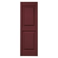 thumbnail image 1 of 15 in. Vinyl Raised Panel Shutters in Wineberry - Set of 2 (14.75 in. W x 1 in. D x 70.75 in. H (9.1 lbs.)), 1 of 2
