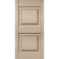 thumbnail image 1 of Builders Edge 14.75 W in. Raised Panel Vinyl Shutters, 1 of 2