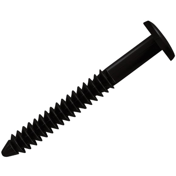 Builders Edge 3 in. Vinyl Shutter Fastener, (12-Pack) 050020024002