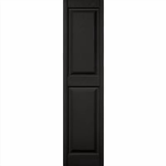 Builders Edge 59" Vinyl Raised Panel Shutter - Pack of 8