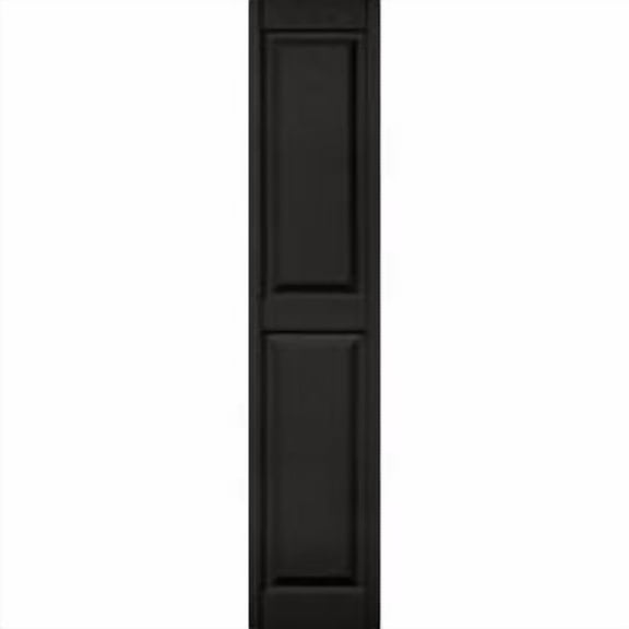 Builders Edge 71" Vinyl Raised Panel Shutter - Pack of 8