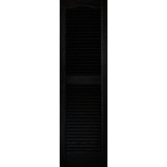 Builders Edge, Inc. 020140052002 Open Louver Vinyl Shutters