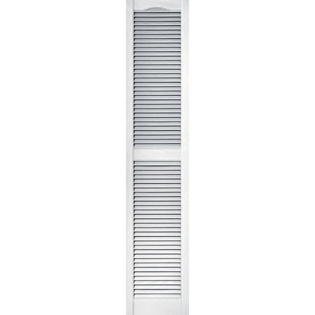 Builders Edge, Inc. 020140072001 Open Louver Vinyl Shutters