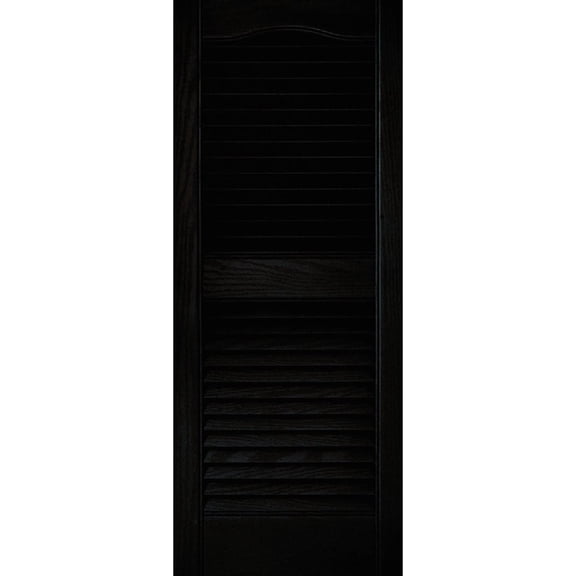 Builders Edge Open Louver Vinyl Shutters